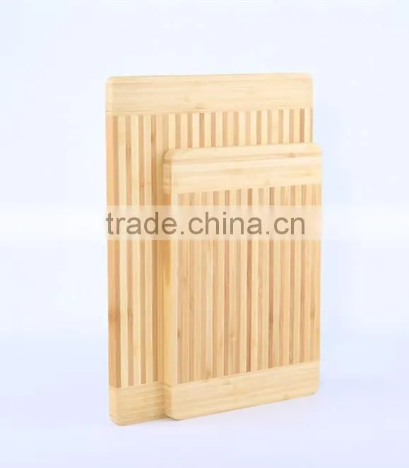 2015 houseware factory price fresh fruits and vegetables bamboo cutting board in healthy life eco-friendly