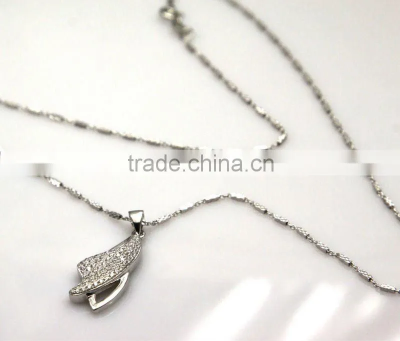 925 sterling silver jewelry pure silver chain necklace