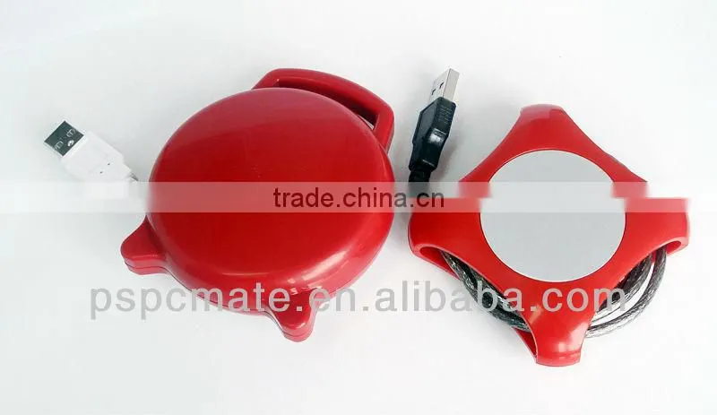 alarm clock USB HUB with 4 port , best gift for promotion! !!!!