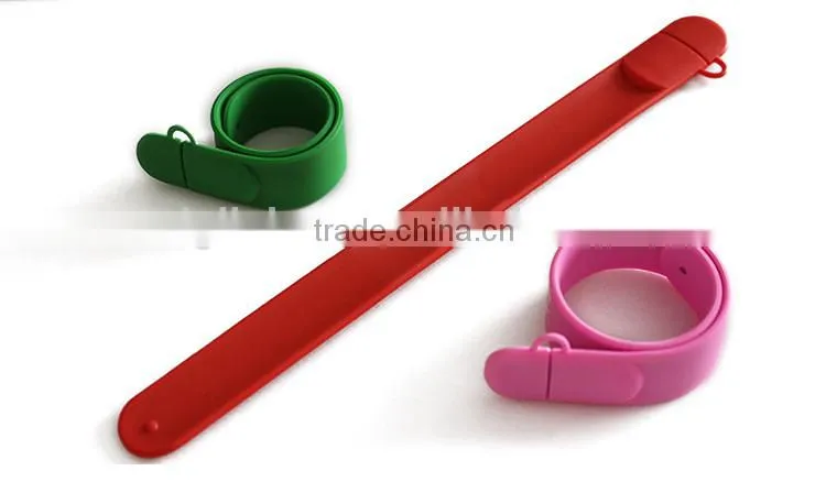 Silicon bracelet wristband USB flash disk Dong Guan