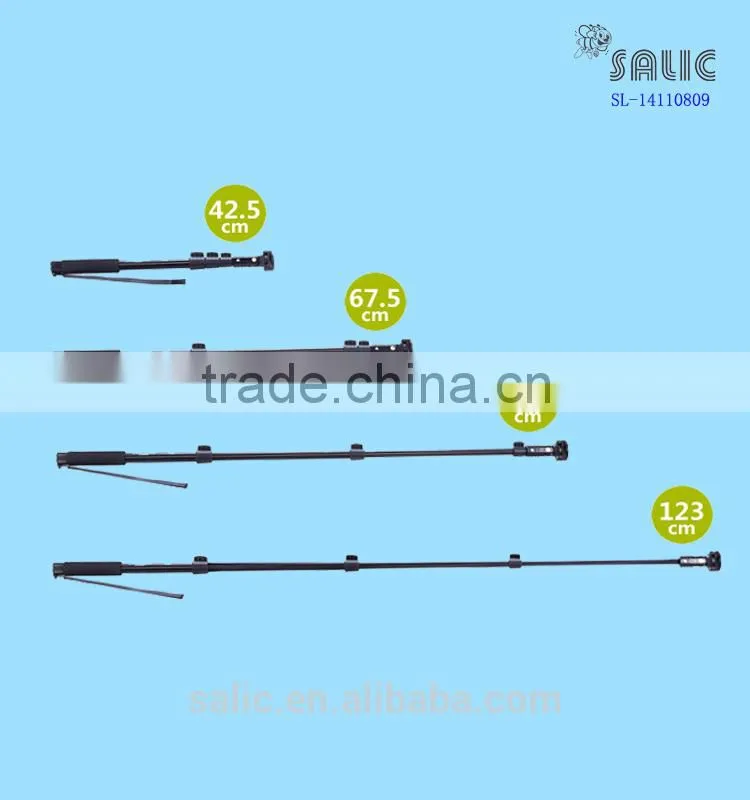 2015 Selfie Stick Extendable hand held Monopod With Shutter Bluetooth