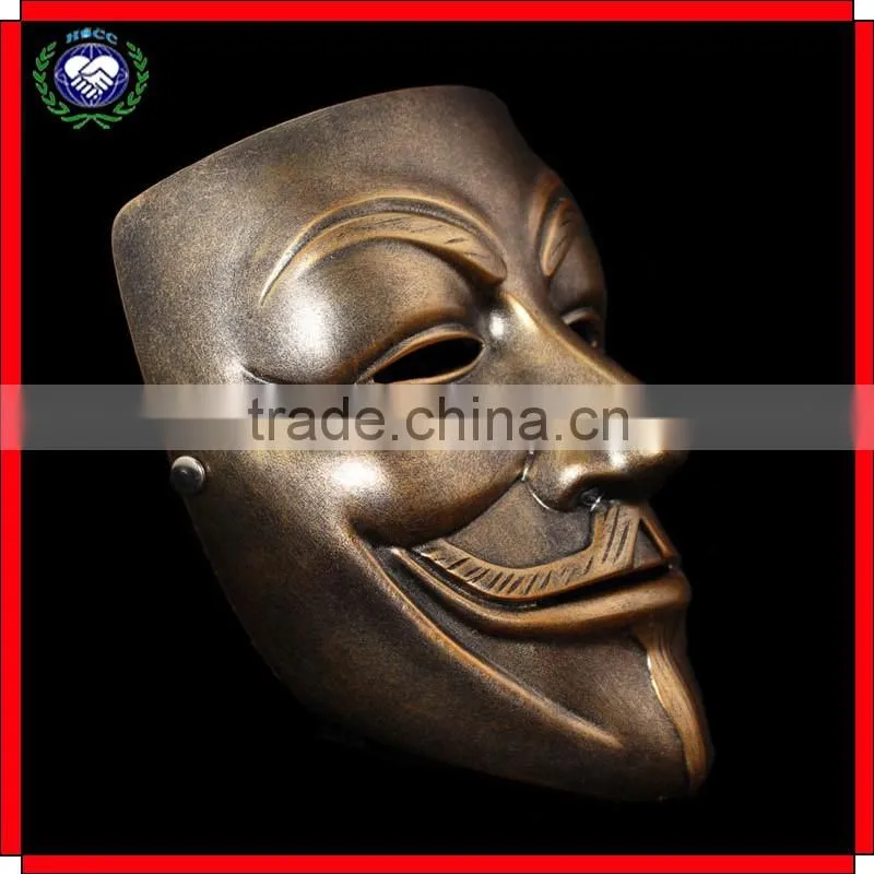 Souvenir Gifts Resin Bronze Custom Vendetta V Mask