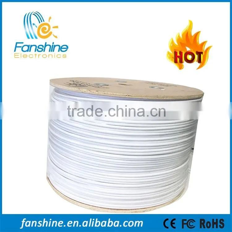 Fanshine Copper 0.6mm RG59 +2C CCTV Camera Cable