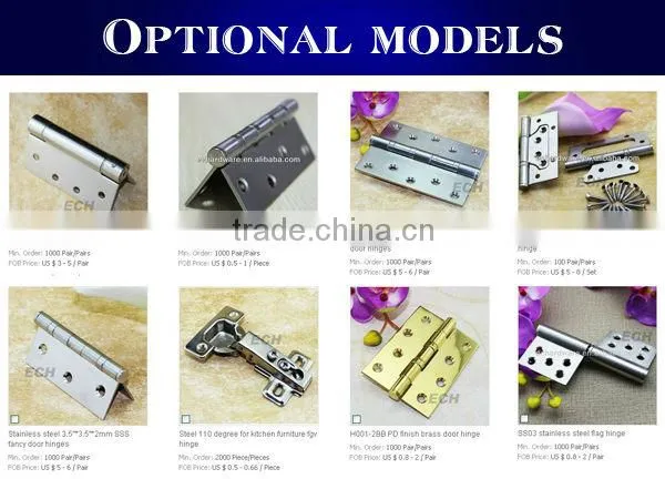 New design iron 270 degree hinge door