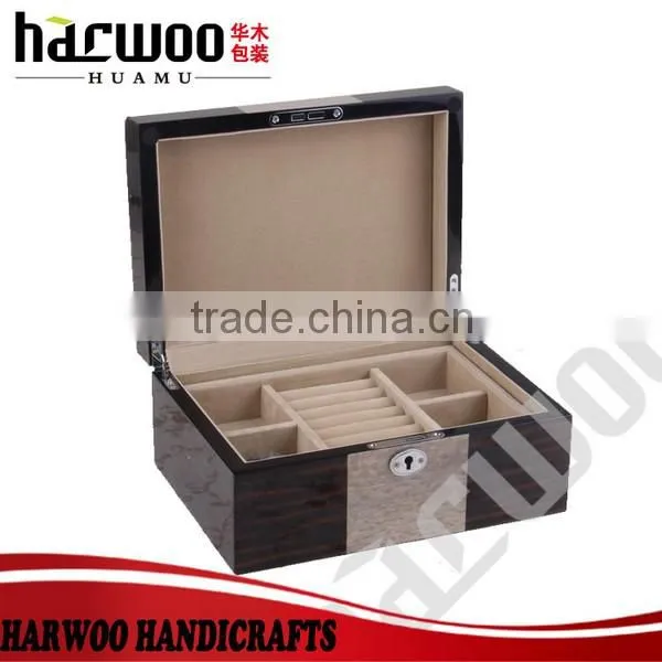 Luxury Piano lacquer wooden tie box