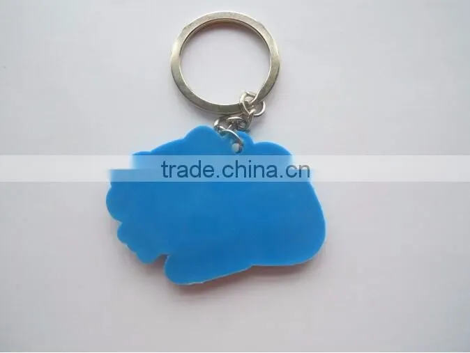 Wholesale cheap price /convenient silicone key chain