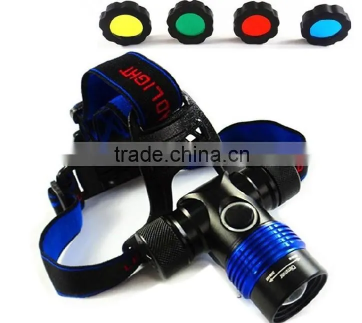 Multi-functions Emergency Headlamp Aluminum LED head lights