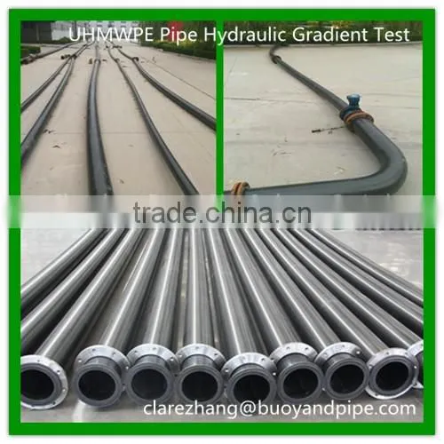 Anti-abrasion UHMWPE pipe