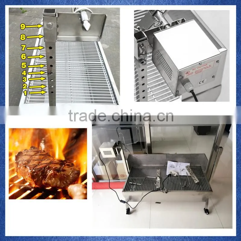 Outdoors meat vegetable grilling machine/whole sheep roasting machine