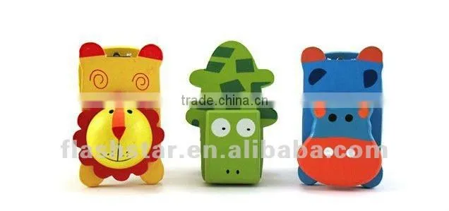 Cartoon mini wood stapler/book sewer/ stitcher