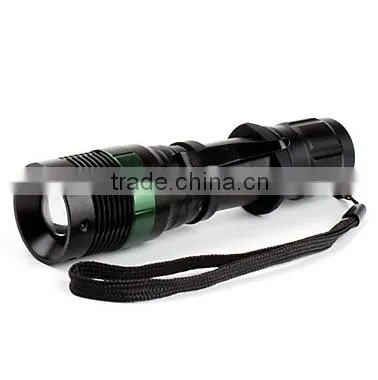 2014 Hot sell for aluminum high power led flashlight battery light