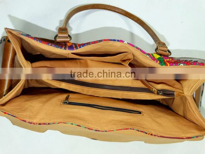 leather hand bag leather tote bag