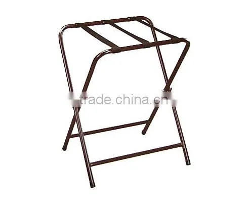 GZ MAX X-4 Coffee color powder coated metal luggage rack for hotels