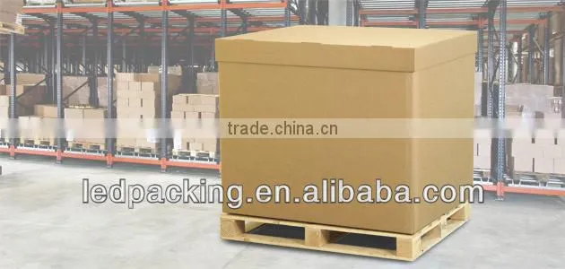 corrugated pallet box with Logo Print