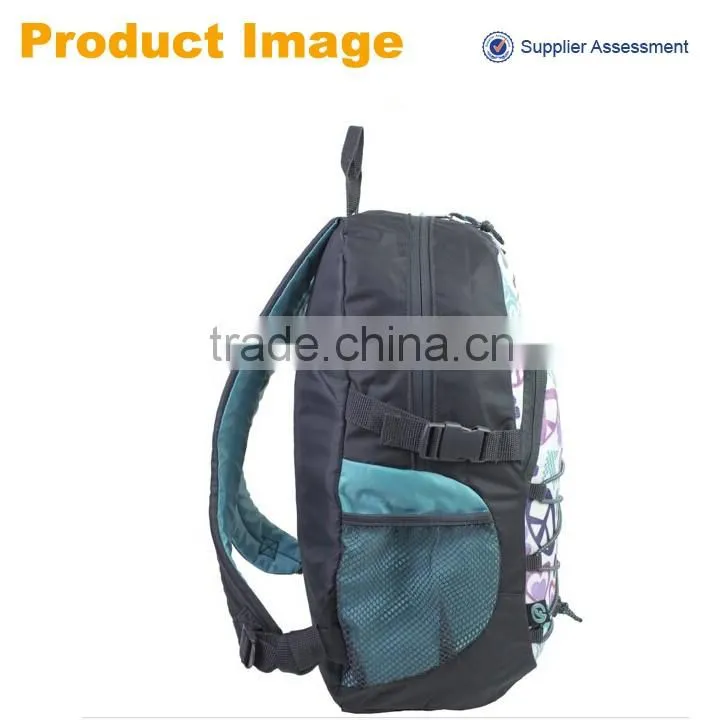 China supplier bulk fashion flowers girl school backpack for teenagers