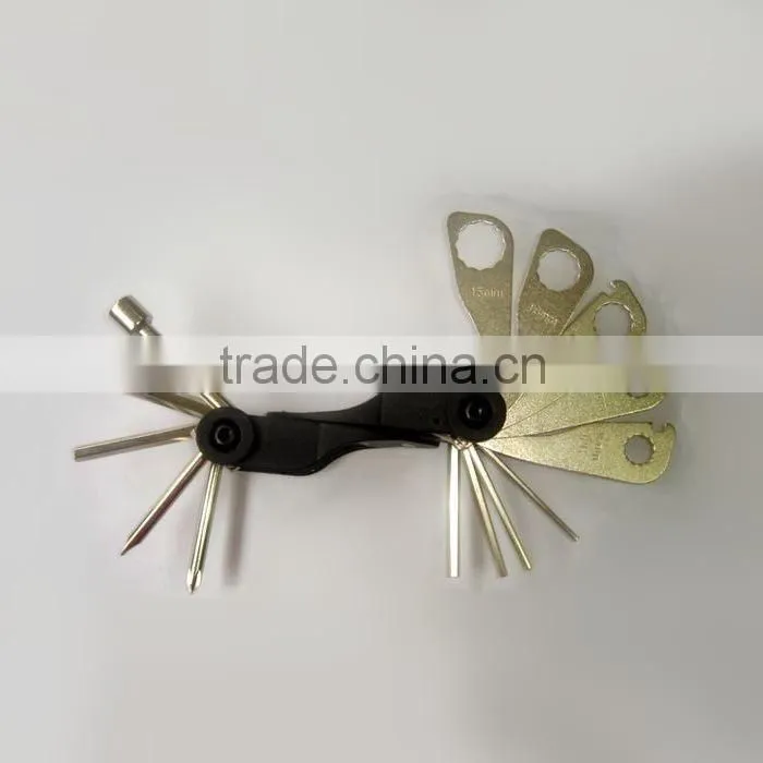 18 in 1 professional bicycle tools multi function wrench