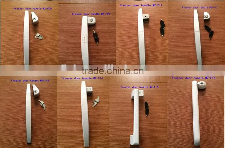 freezer door handles aluminium handles and knobs Freezer door handle SKD parts Steel Freezer Door Handle