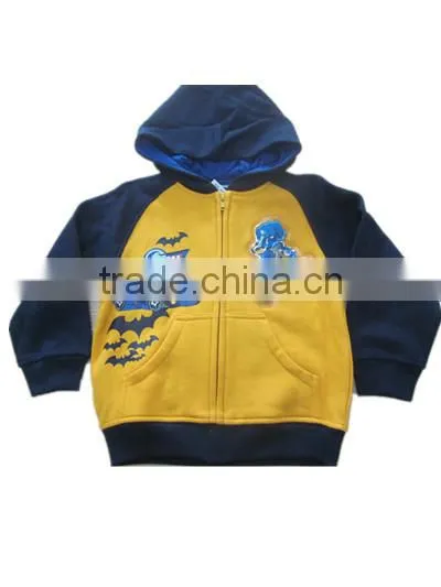 speical print boys jacket with hood