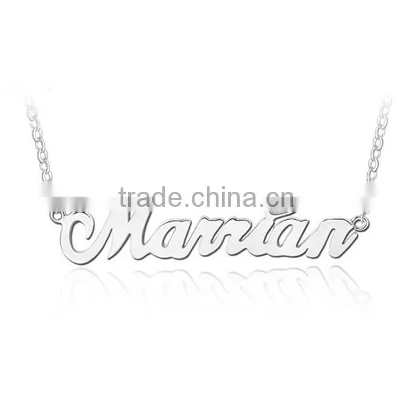 Fashion made in china pendant necklace, Letter pendant,necklace designs, gold necklace,