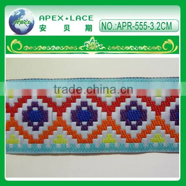 fashion Jacquard tape for garment