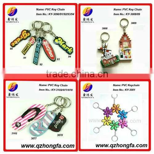 Personalized Butterfly and Mermaid Soft PVC Keychain