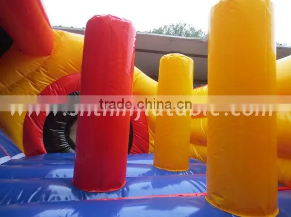 commercial inflatable obstacle game
