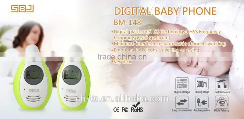 2.4GHZ Digital Mini Baby Phone