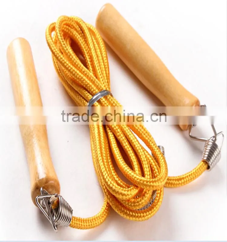 China wholesale OEM wooden cheap jump rope