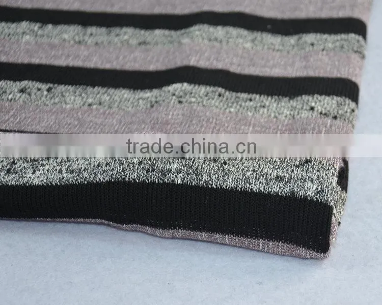 Jiufan Textile Hot Sale Knit Fabric T/R Span Fabric Yarn Dyed Stripe Supplier