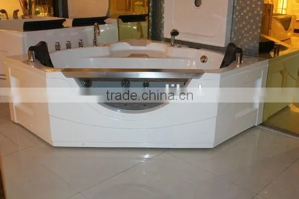 2016 acrylic bath tub bathing massage whirlpool Made in China Q368N