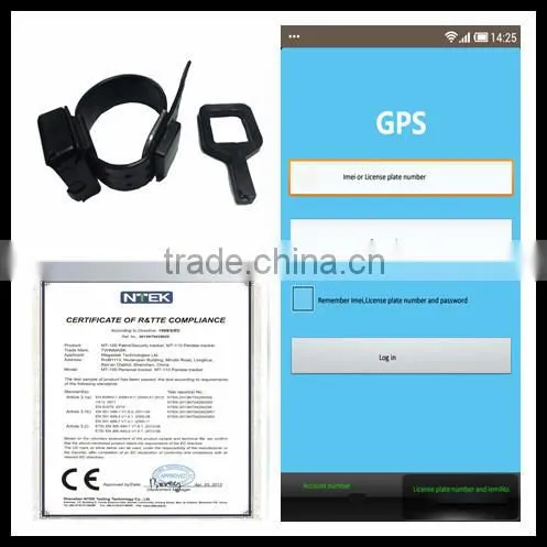 waterproof criminal gps tracker web software