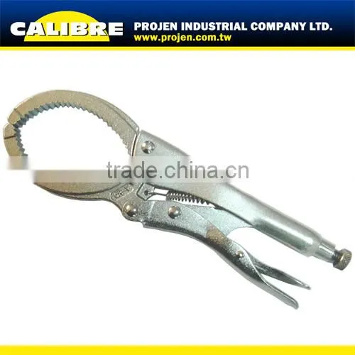 CALIBRE High Quality 48-100mm C Clamp Locking Pliers with Swivel Pads