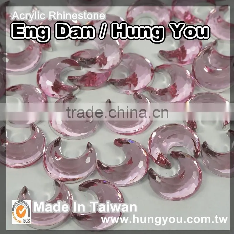 Hot Sales 18x25mm Drop Shaped Point Back Rhinestone For Shoe