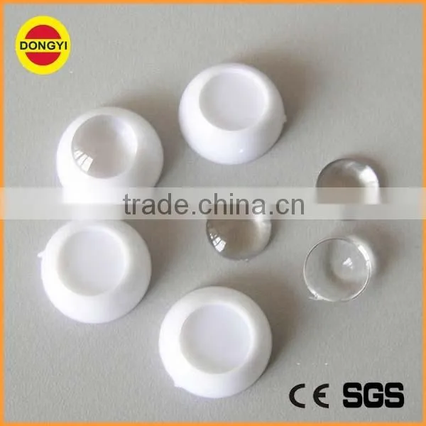 DIY clear safety eyes for customizing