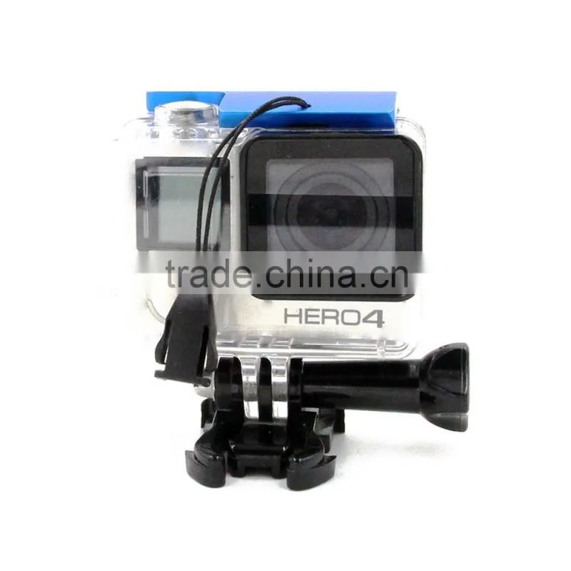 CNC Aluminum Alloy Housing lock buckle cap for Go Pro Hero4/3+ Camera Housing