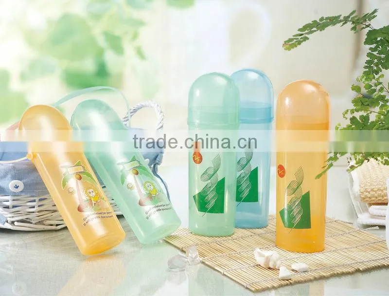 high grade plastic travel toilet things box , tooth brush for promotion items3096
