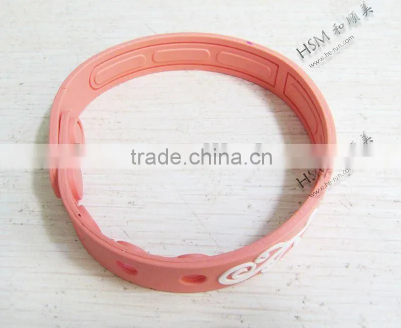 Custom Cheap Personalized Promotional Silicone Bracelet