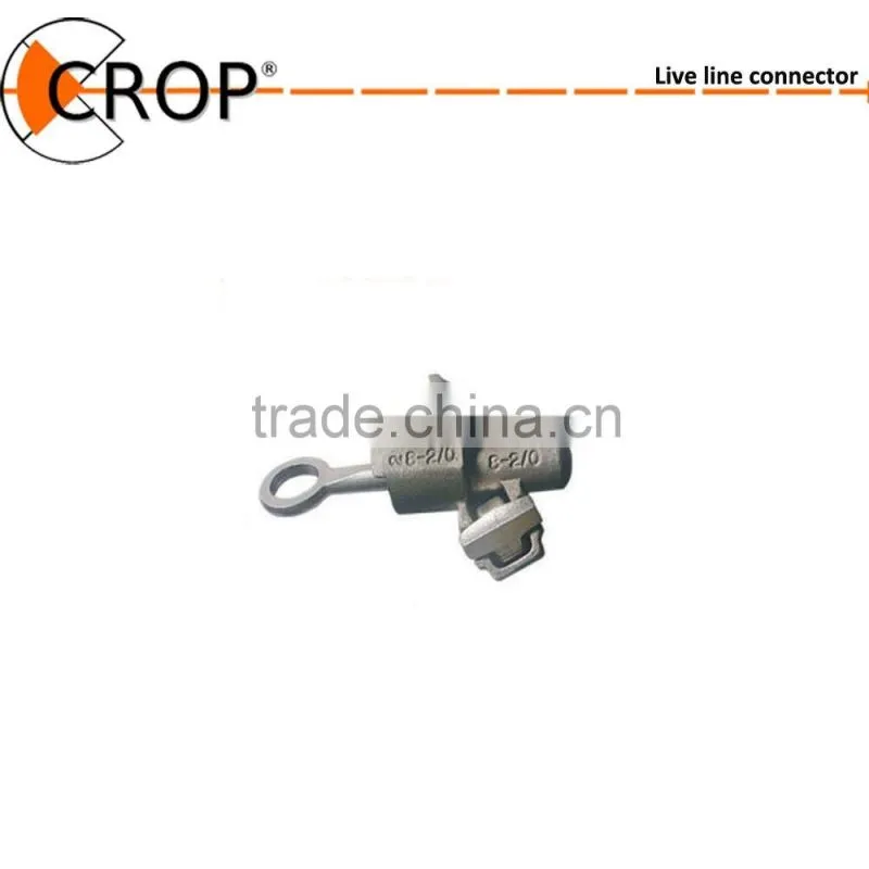 Aluminum hot line clamps/live line connector