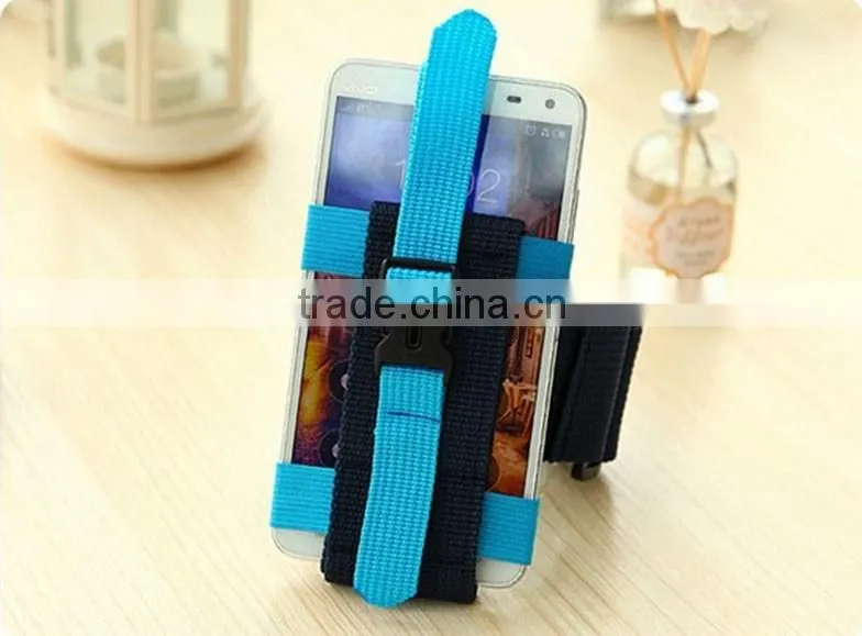 Outdoor sports running mobile phone arm bag
