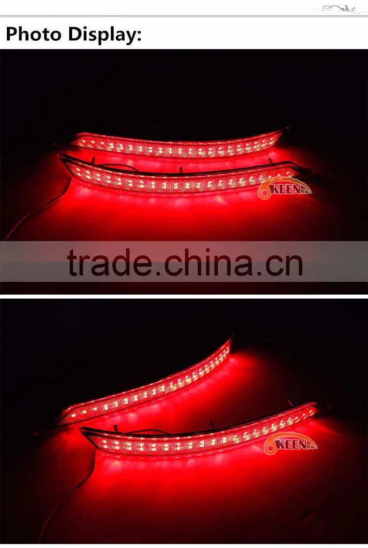 KEEN for Roewe 550 rear reflector light led 12V 5W car bumper led lights rear brake tail light lamp