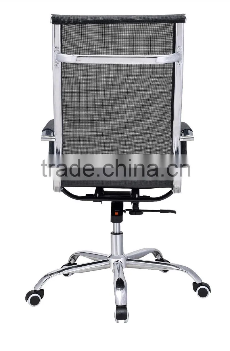 Factory wholesale high quality modern office furniture chair chrome base with wheels TXW-2006
