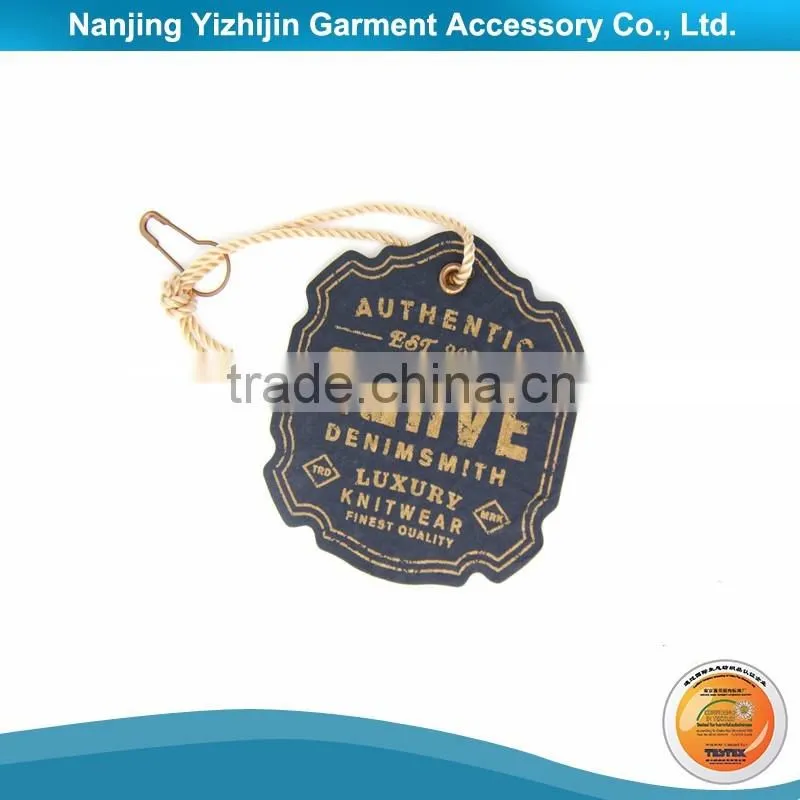 Eco-friendly High Quality Elastic String Hang Tag