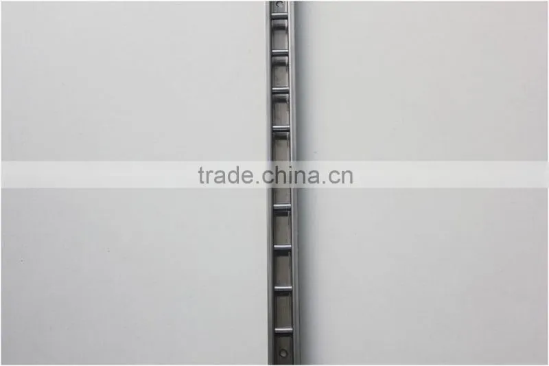 Wall stainless steel channel for brackets