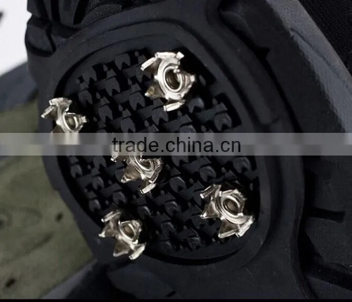 Good quality 5 spikes anti-slip snow ice cleats for shoes