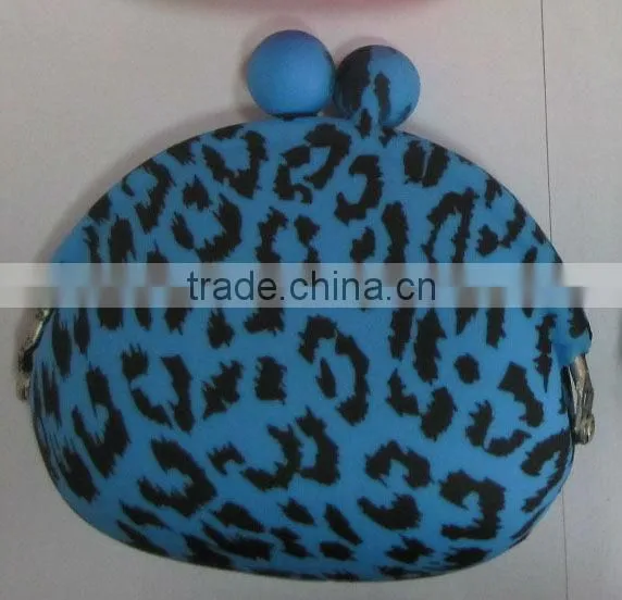 silicone mix color wallets