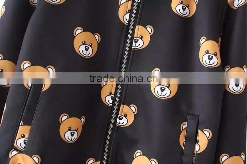cheap china wholesale clothing panda baseball jacket