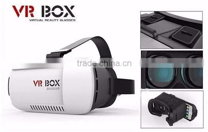 3D VR Box 2nd Virtual Reality Glasses Cardboard Movie Game for Samsung IOS New