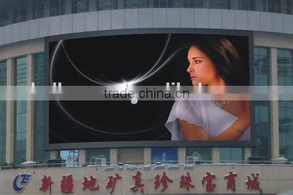 Waterproof P10 Round led display screen outdoor for shopping mall