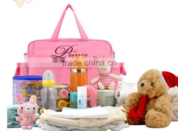 Multifunctional Mommy Bag Baby Diaper Mummy Changing Bag Waterproof Nappy Bag