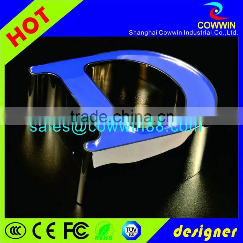 led box letter sign, resin light box sign letters, led outdoor light box letter